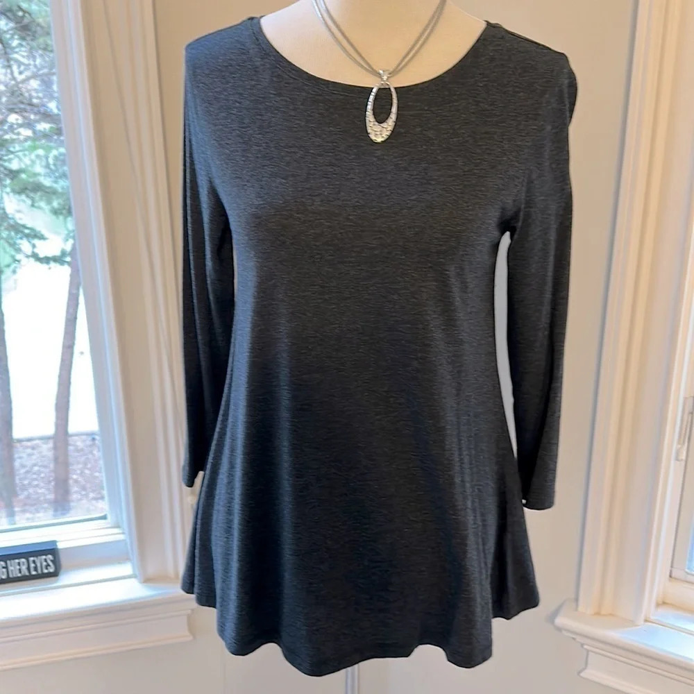 The White Company NWOT Charcoal Tunic, Size 6